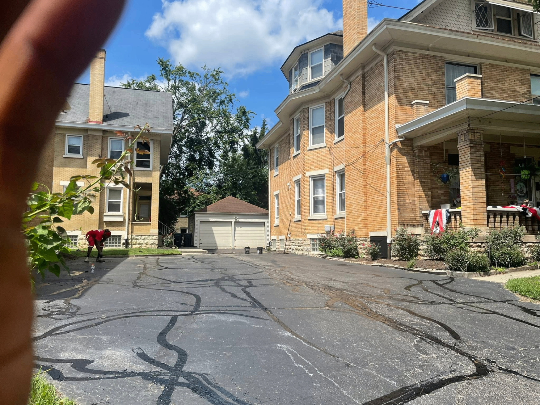 Driveway — Before